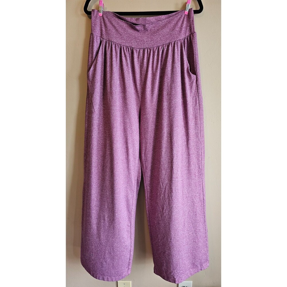 JZC Women's Palazzo Lounge Pants Stretchy Wide Leg Casual Pants Comfy High Waist